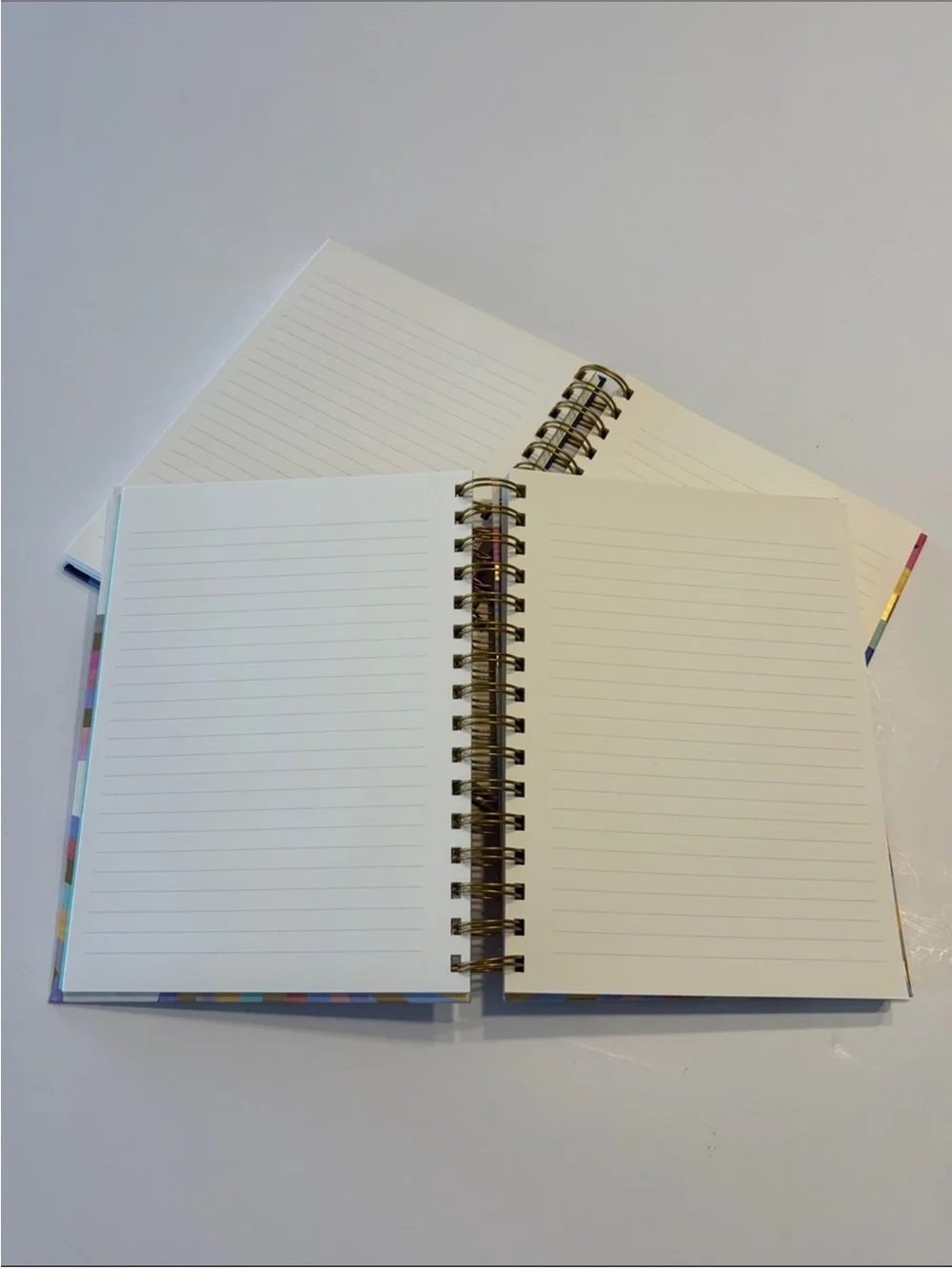 Greenroom Recycled Rainbow Theme Spiral Notebook Bundle of 2